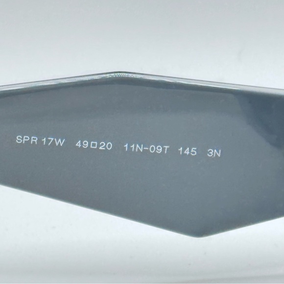 Prada - Sunglasses Symbole PR17WS - Marble Grey / Black, NIB 49-20-145 - Picture 8 of 16